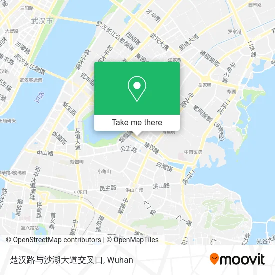 楚汉路与沙湖大道交叉口 map
