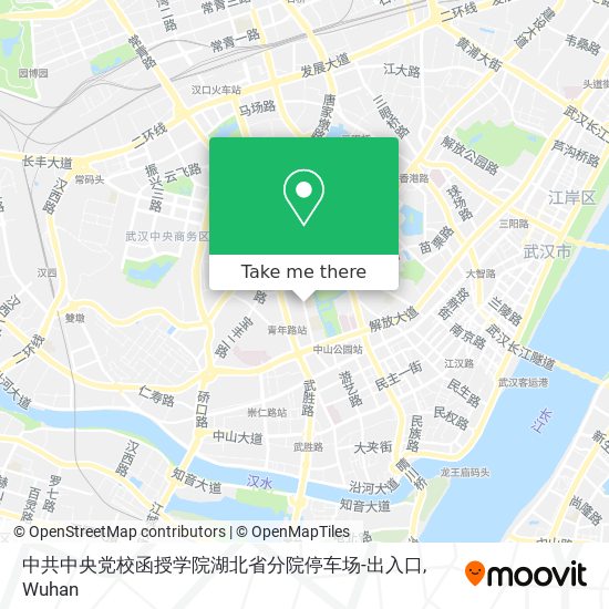 中共中央党校函授学院湖北省分院停车场-出入口 map