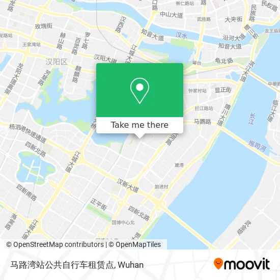 马路湾站公共自行车租赁点 map