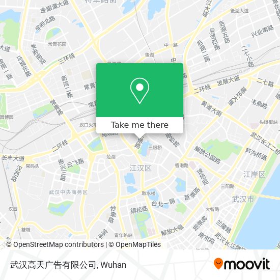 武汉高天广告有限公司 map