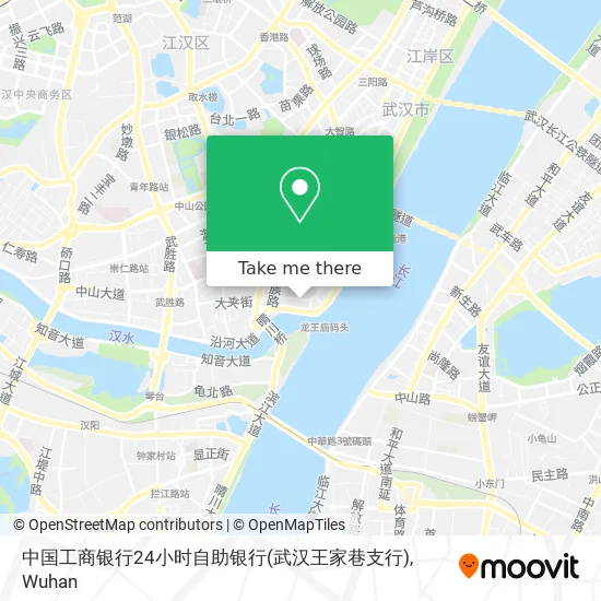 中国工商银行24小时自助银行(武汉王家巷支行) map