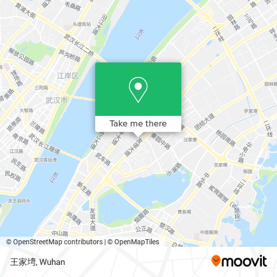 王家塆 map