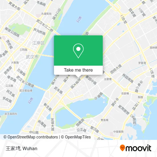 王家塆 map