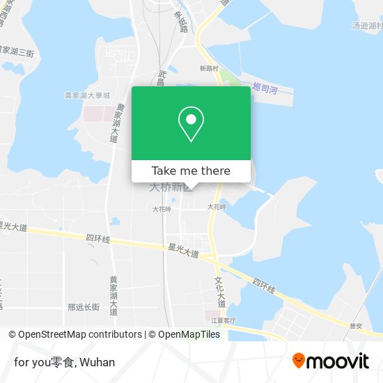 for you零食 map