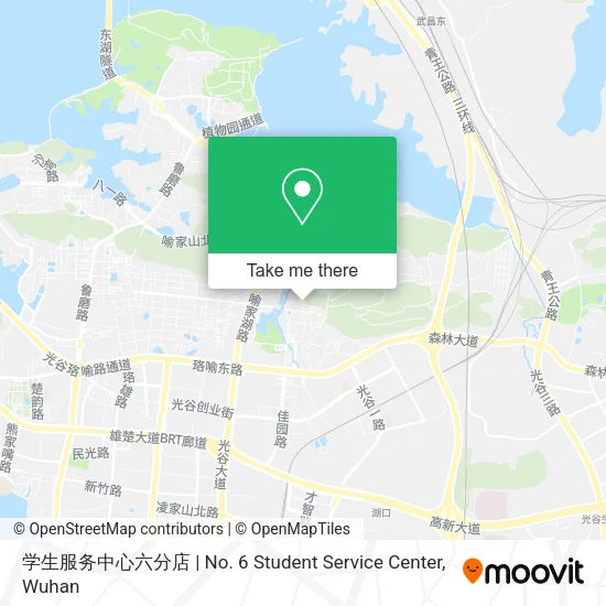 学生服务中心六分店 | No. 6 Student Service Center map