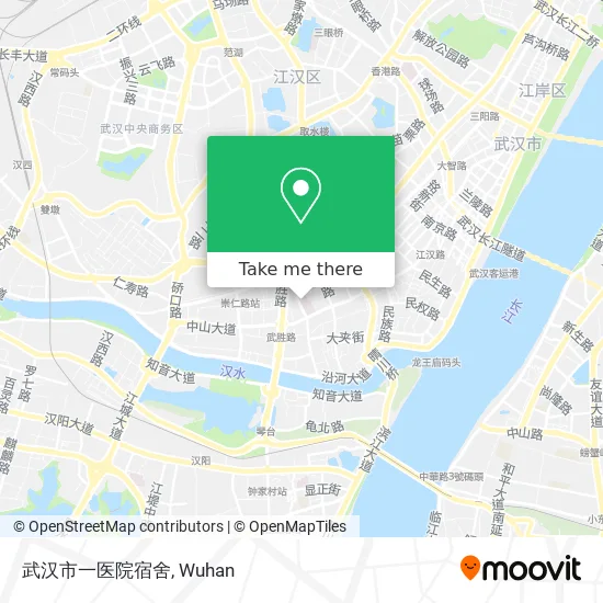 武汉市一医院宿舍 map
