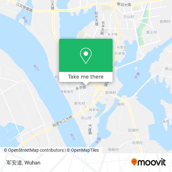 军安道 map