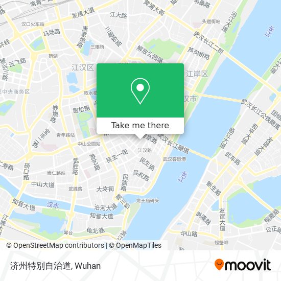 济州特别自治道 map