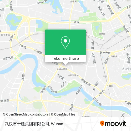 武汉市十建集团有限公司 map