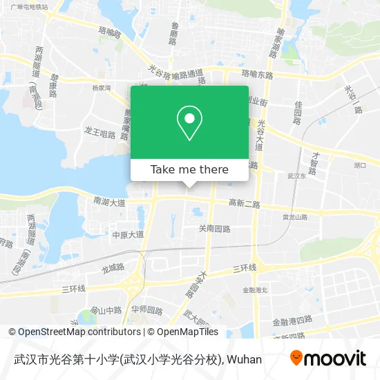 武汉市光谷第十小学(武汉小学光谷分校) map