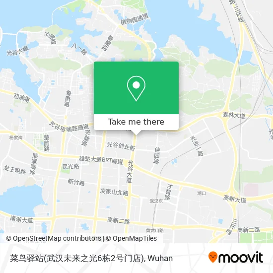 菜鸟驿站(武汉未来之光6栋2号门店) map