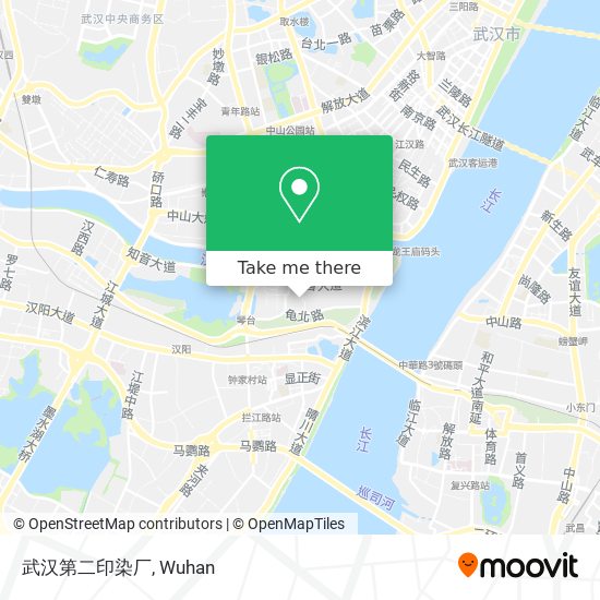 武汉第二印染厂 map