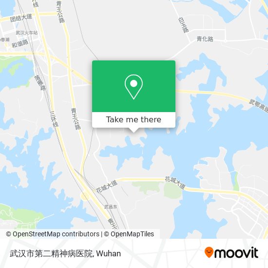 武汉市第二精神病医院 map