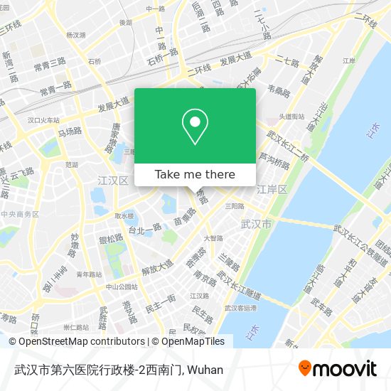 武汉市第六医院行政楼-2西南门 map