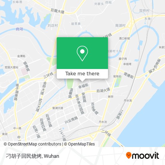 刁胡子回民烧烤 map