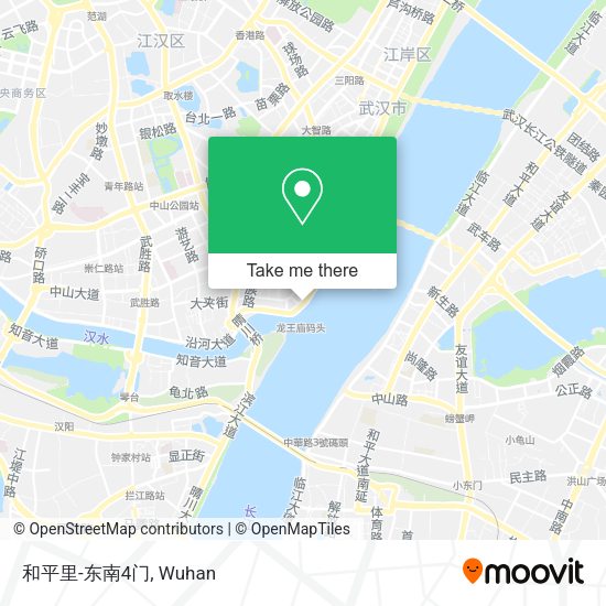 和平里-东南4门 map