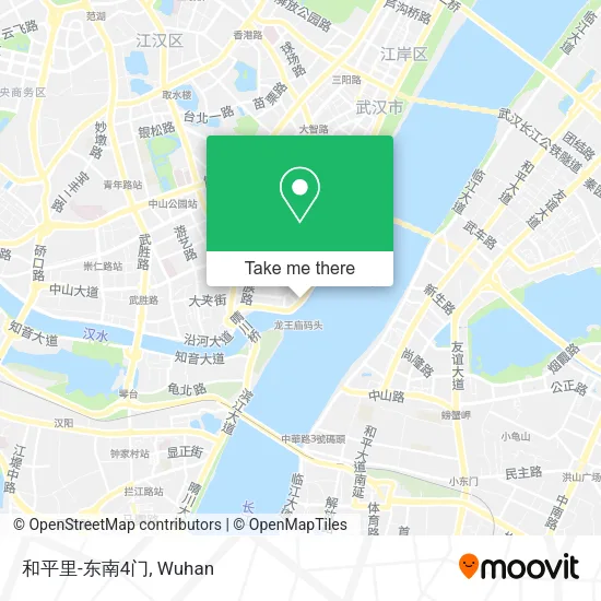 和平里-东南4门 map