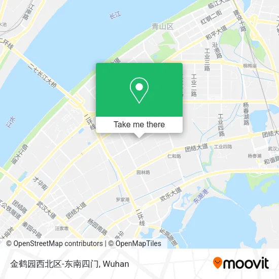 金鹤园西北区-东南四门 map
