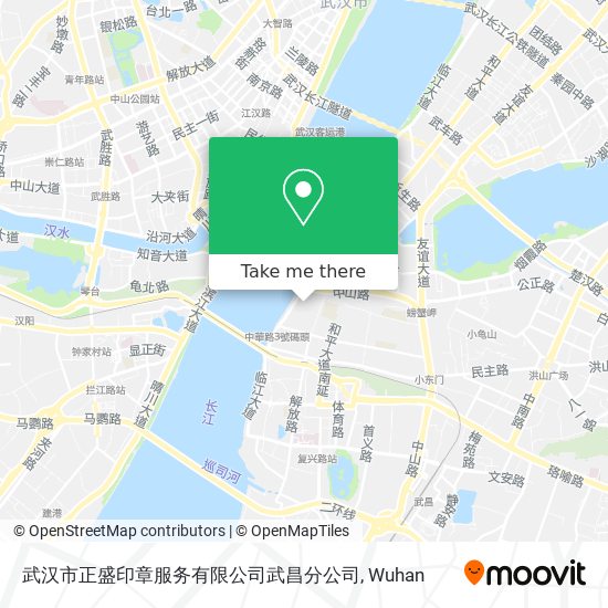 武汉市正盛印章服务有限公司武昌分公司 map