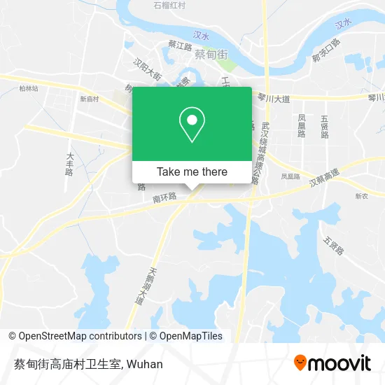 蔡甸街高庙村卫生室 map