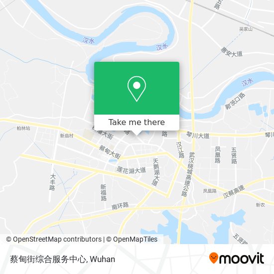 蔡甸街综合服务中心 map