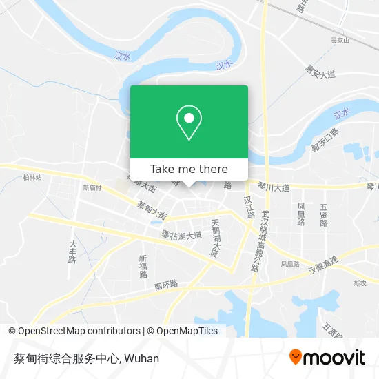 蔡甸街综合服务中心 map