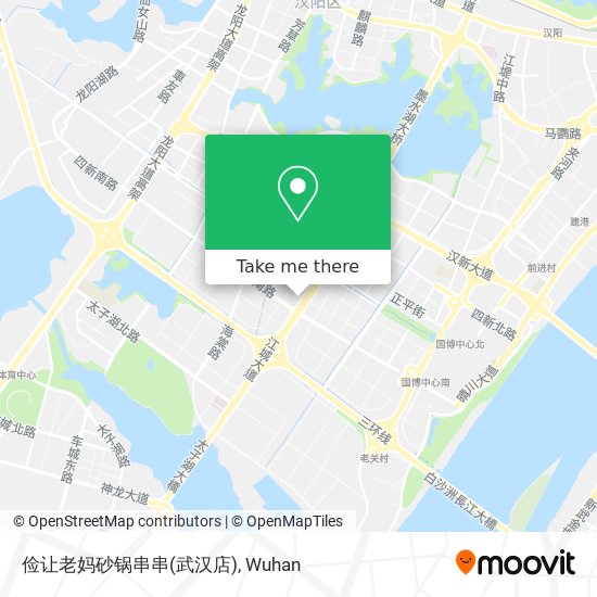 俭让老妈砂锅串串(武汉店) map