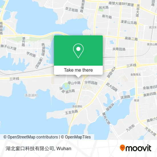 湖北窗口科技有限公司 map