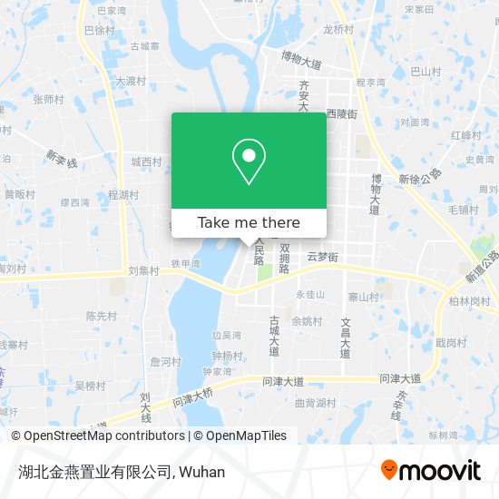 湖北金燕置业有限公司 map