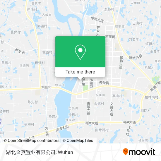 湖北金燕置业有限公司 map