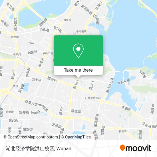 湖北经济学院洪山校区 map