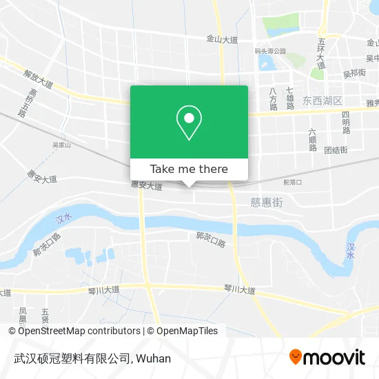 武汉硕冠塑料有限公司 map