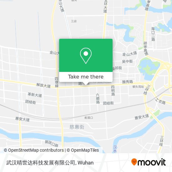 武汉晴世达科技发展有限公司 map