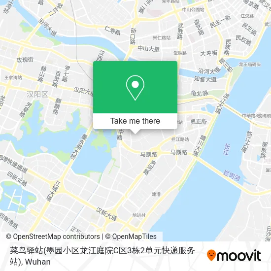 菜鸟驿站(墨园小区龙江庭院C区3栋2单元快递服务站) map