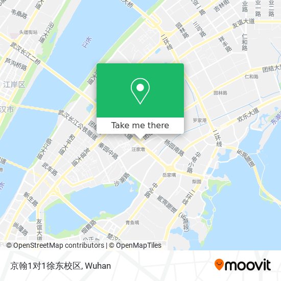 京翰1对1徐东校区 map