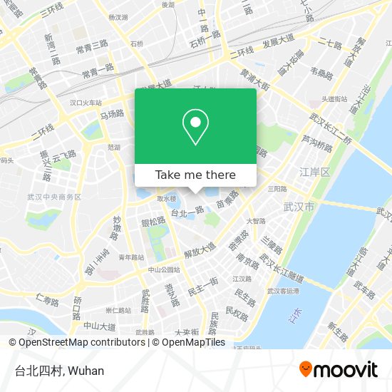 台北四村 map