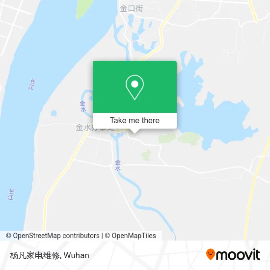 杨凡家电维修 map