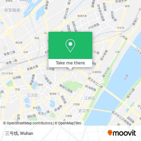 三号线 map