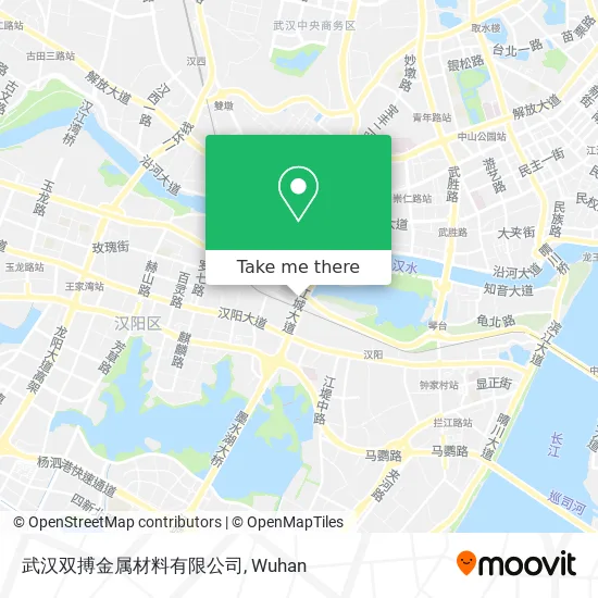 武汉双搏金属材料有限公司 map