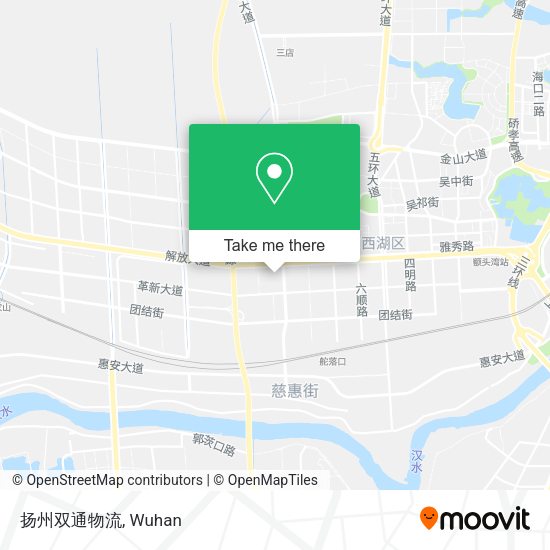 扬州双通物流 map