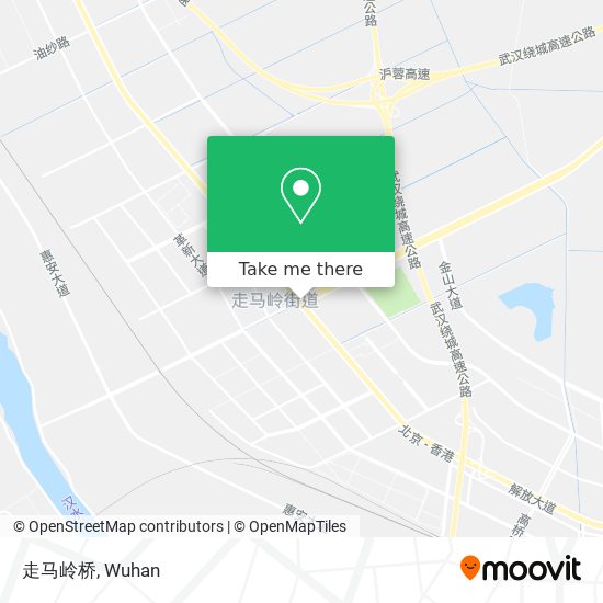 走马岭桥 map