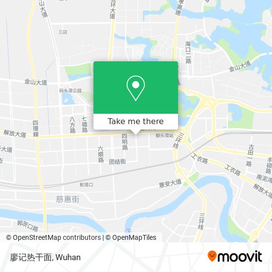 廖记热干面 map