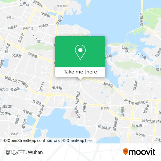 廖记虾王 map