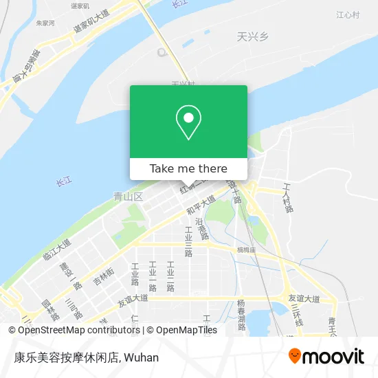 康乐美容按摩休闲店 map