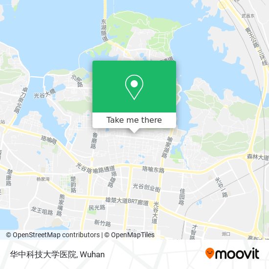 华中科技大学医院 map