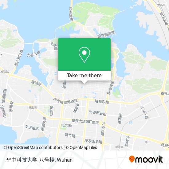 华中科技大学-八号楼 map