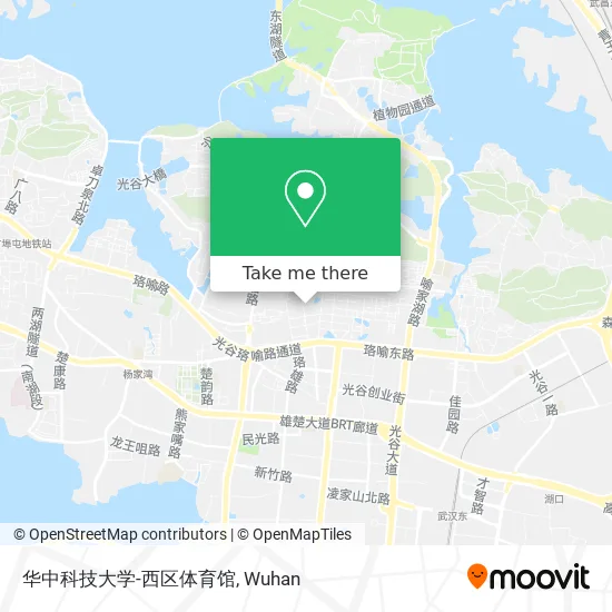 华中科技大学-西区体育馆 map