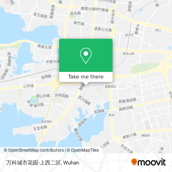 万科城市花园-上西二区 map