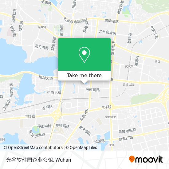 光谷软件园企业公馆 map