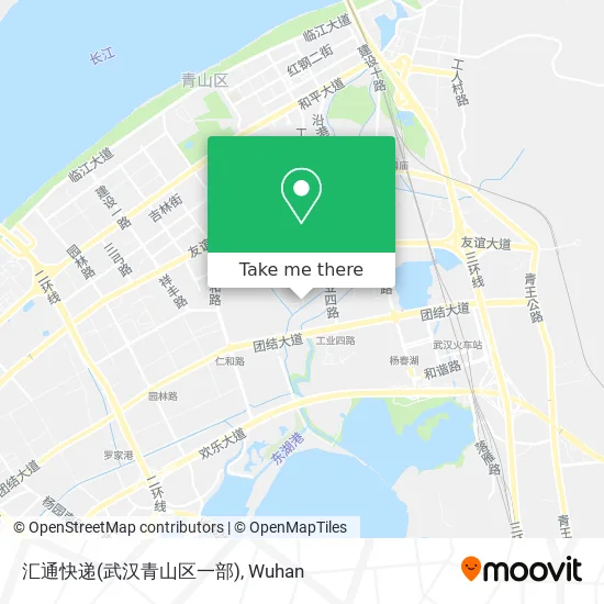 汇通快递(武汉青山区一部) map